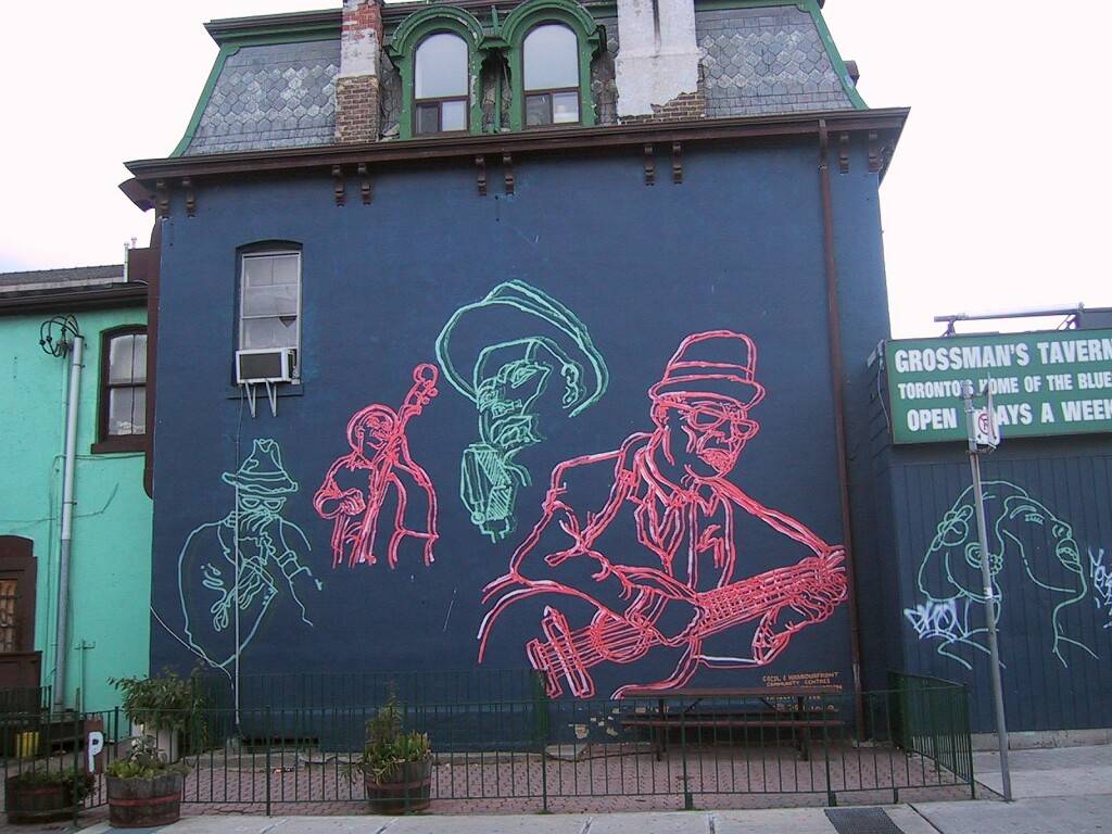 Дом блюза в Торонто: Grossman&rsquo;s Tavern