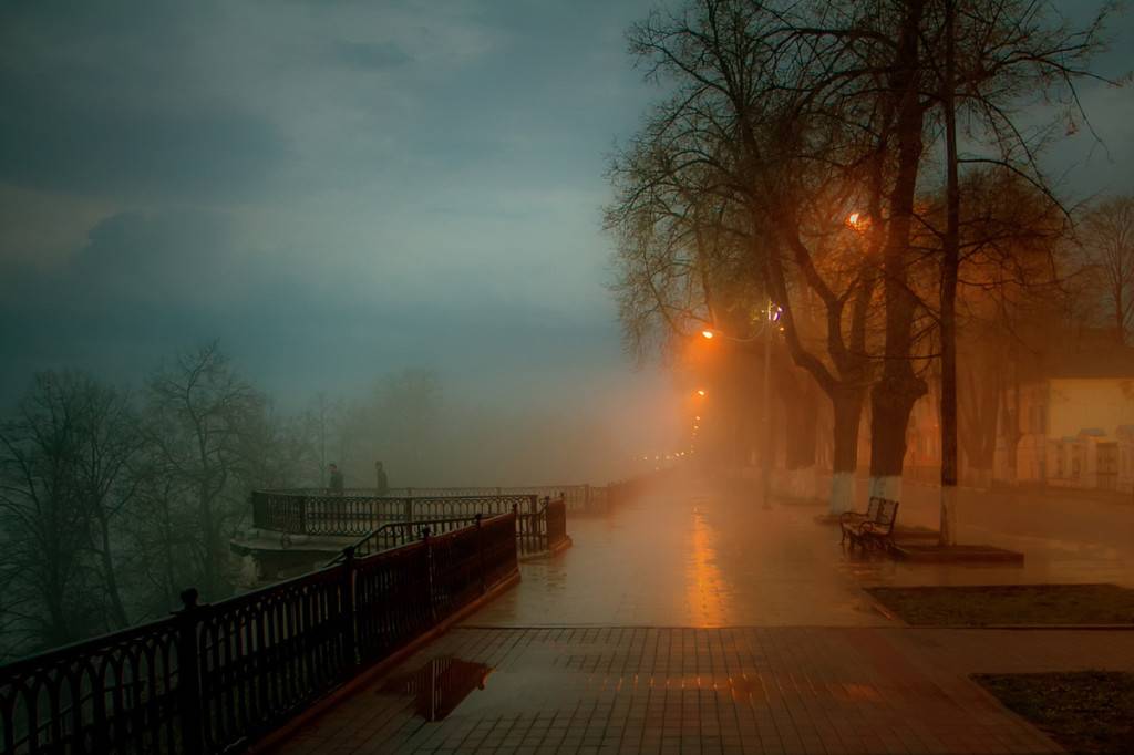 Просыпающийся город