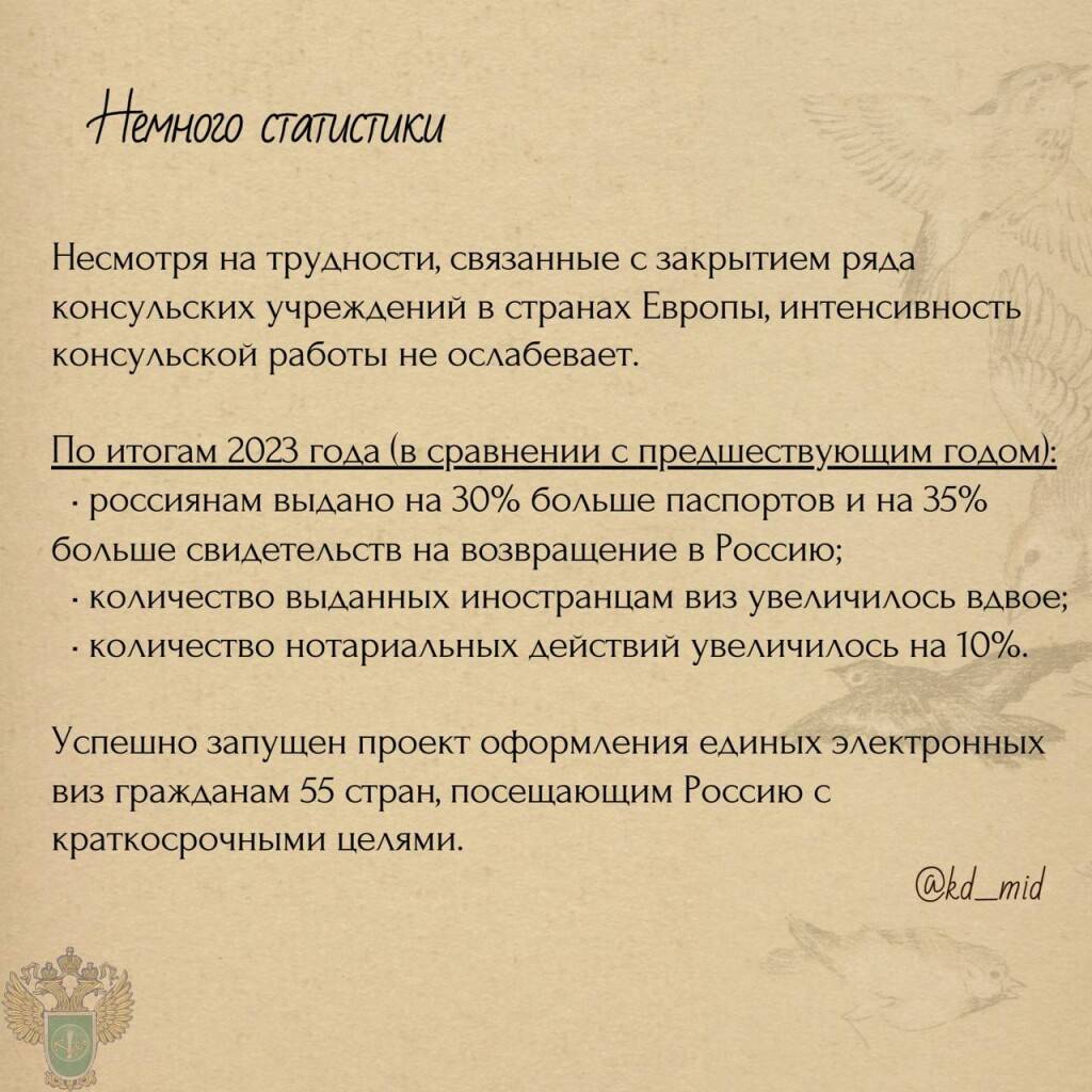 215-летие Консульской службы России