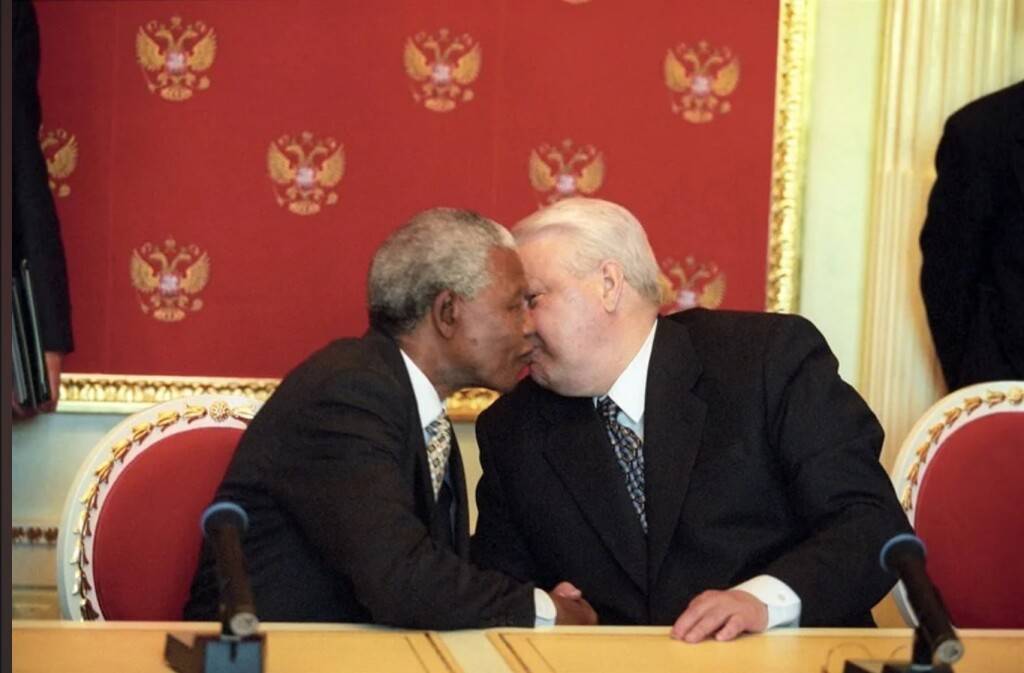 Ельцин и Мандела 1999 год