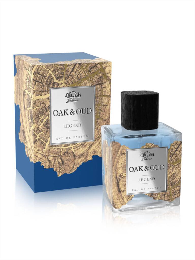 Окно с видом на древесный узор: парфюм Oak & Oud Legend