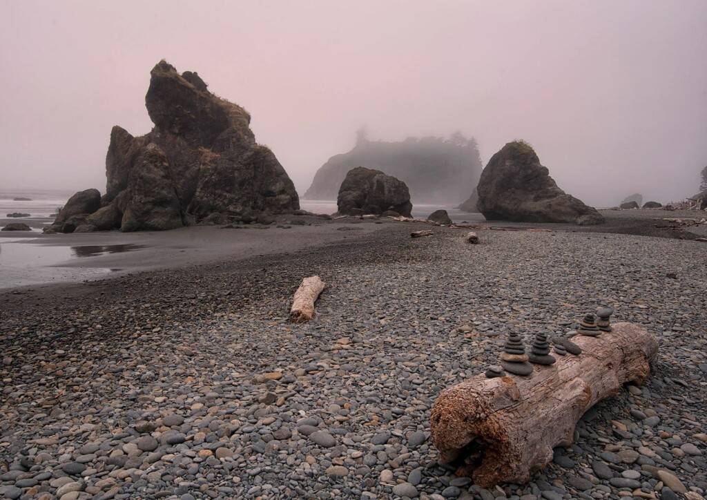 Ruby Beach by John Fowler