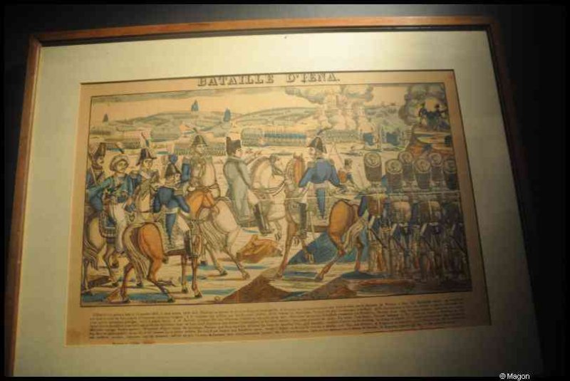 Бельгия, Ватерлоо: гравюра «Битва при Ватерлоо» 1815 года