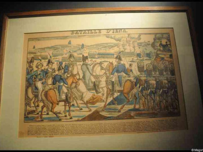 Бельгия, Ватерлоо: гравюра «Битва при Ватерлоо» 1815 года