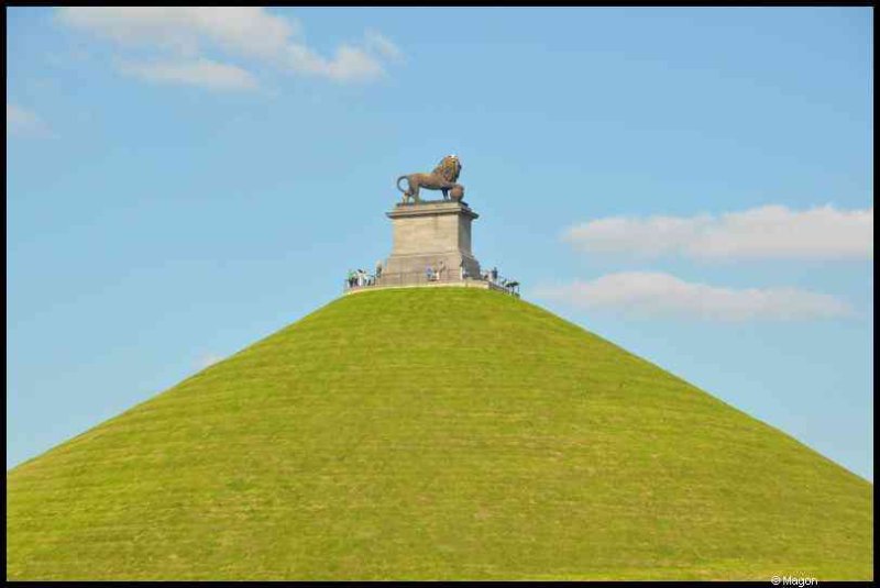 Лев на холме Ватерлоо: памятник битве 1815 года