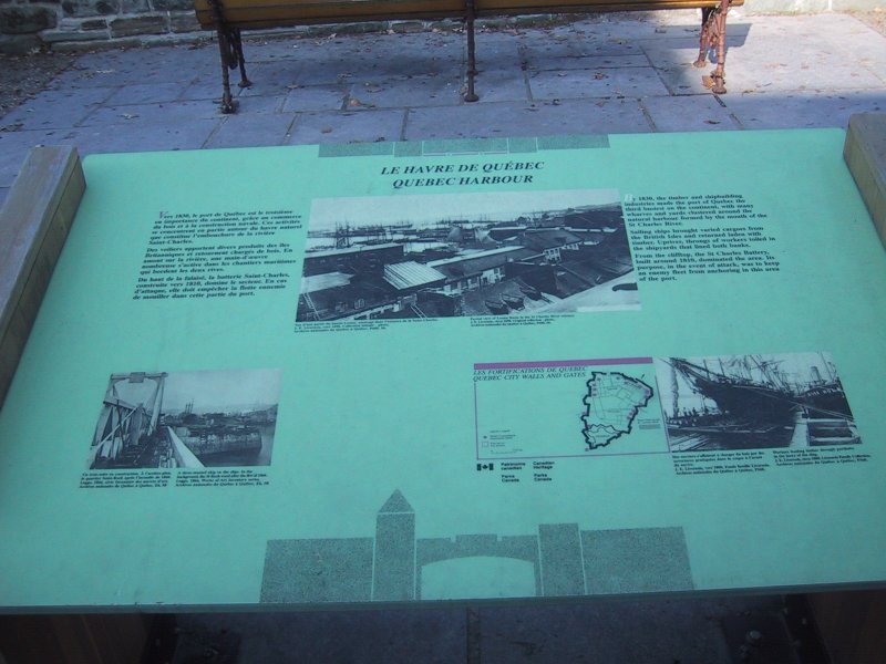 Табличка «Ле Havre de Québec»: портовая история в 1830-х