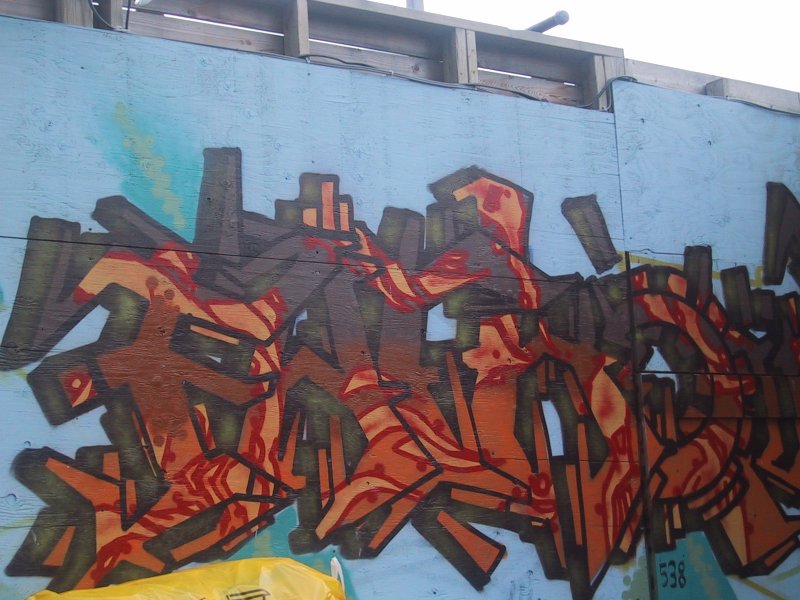 416 Graffiti Expo, Канада: оранжево-зелёный брейк в стиле 90-х