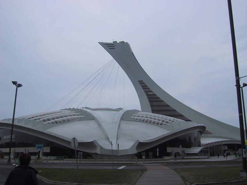 Монреаль, Биодом и Олимпийская башня, май 2004