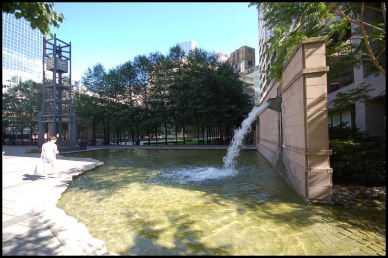 Водопад в парке Торонто, 22 июля 2007