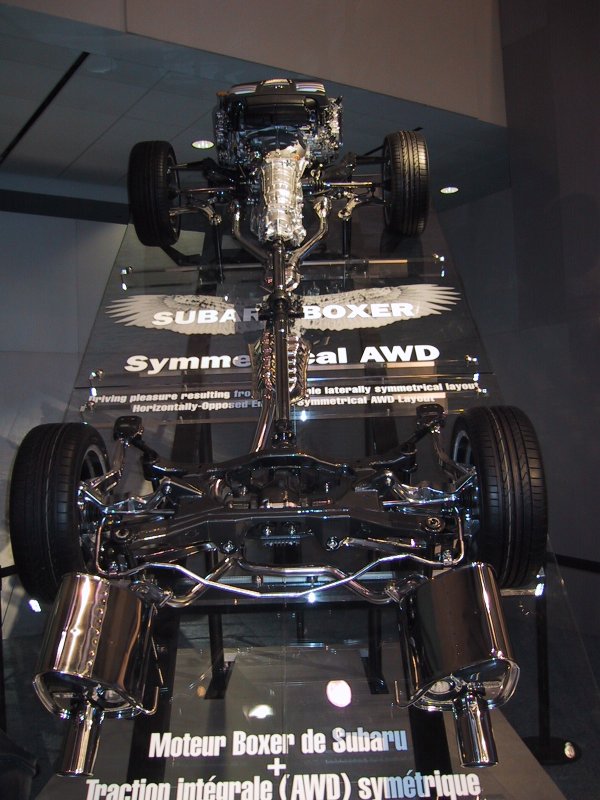 Toronto Autoshow 2004: шасси Subaru Boxer с симметричным AWD