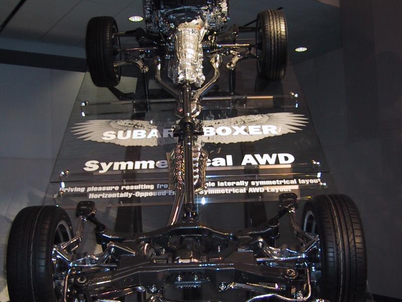 Toronto Autoshow 2004: шасси Subaru Boxer с симметричным AWD