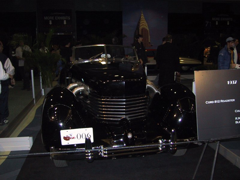 1937 Cord 812 Roadster на Toronto Autoshow 2004