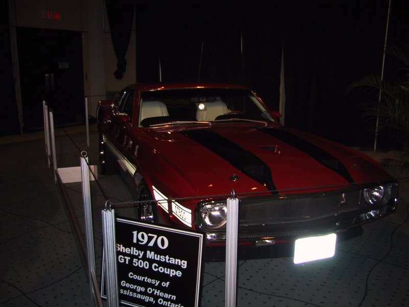 1970 Shelby Mustang GT 500 Coupe на Toronto Autoshow 2004