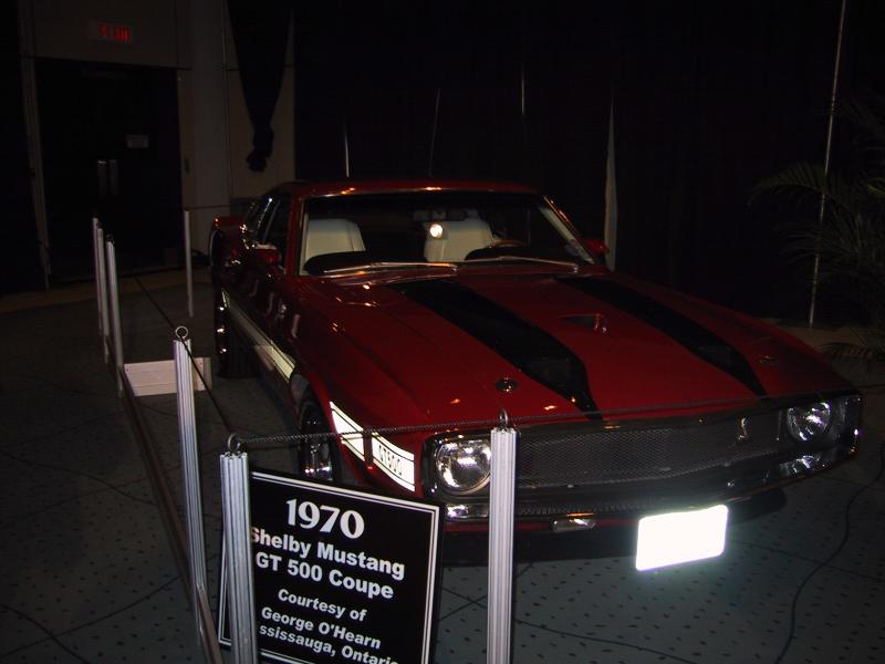 1970 Shelby Mustang GT 500 Coupe на Toronto Autoshow 2004