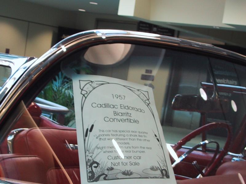 1957 Cadillac Eldorado Biarritz Convertible на Toronto Autoshow 2004