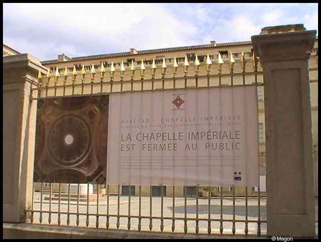 Ajaccio, 2008: закрытая императорская капелла