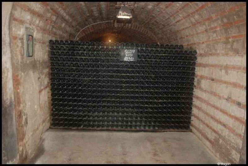 Подземный погреб Moët & Chandon в Марне, Франция
