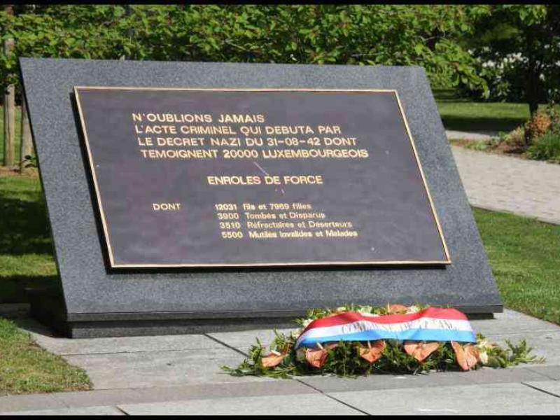 Мемориал жертвам нацистского преступления в Люксембурге, 2009