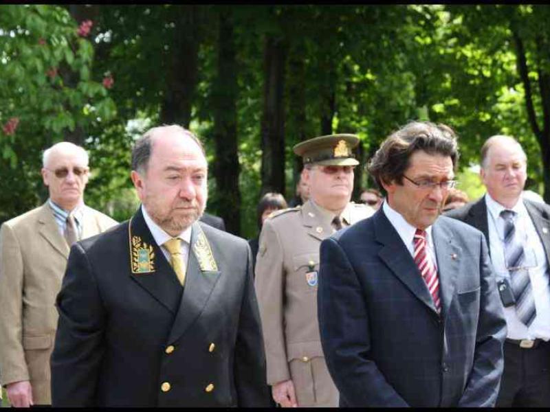 7 мая 2009, Люксембург: официальная церемония в парке