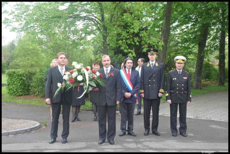 Май 2012: церемония возложения в Люксембурге