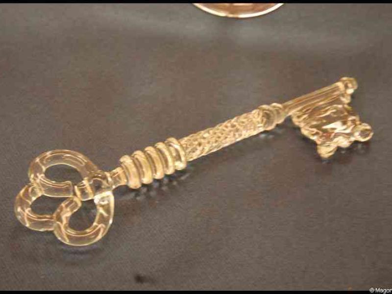 Кристальная ключница в Art Du Cristal, Люксембург