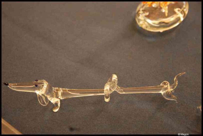 Art Du Cristal, Люксембург: стеклянная скульптура дакса