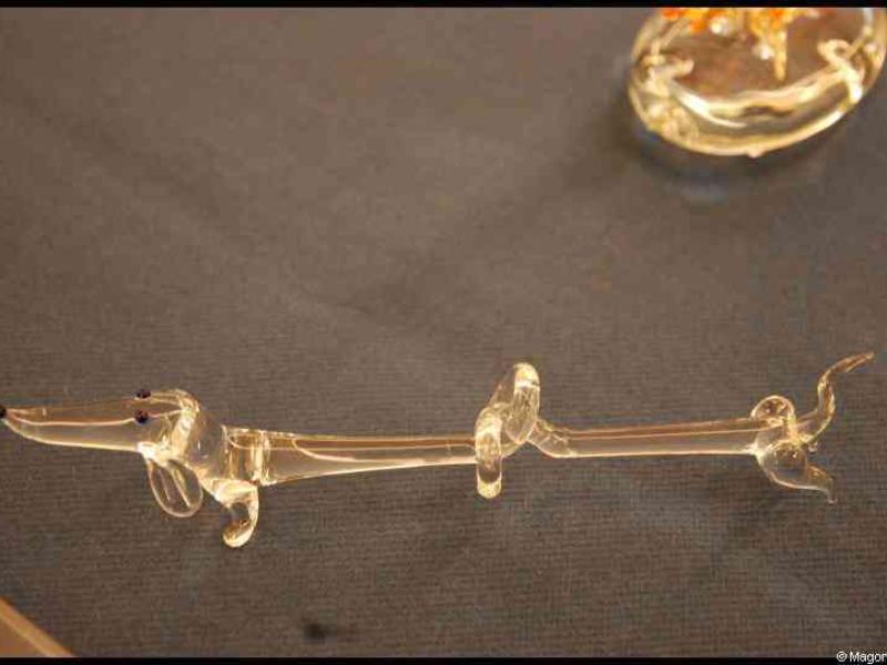 Art Du Cristal, Люксембург: стеклянная скульптура дакса
