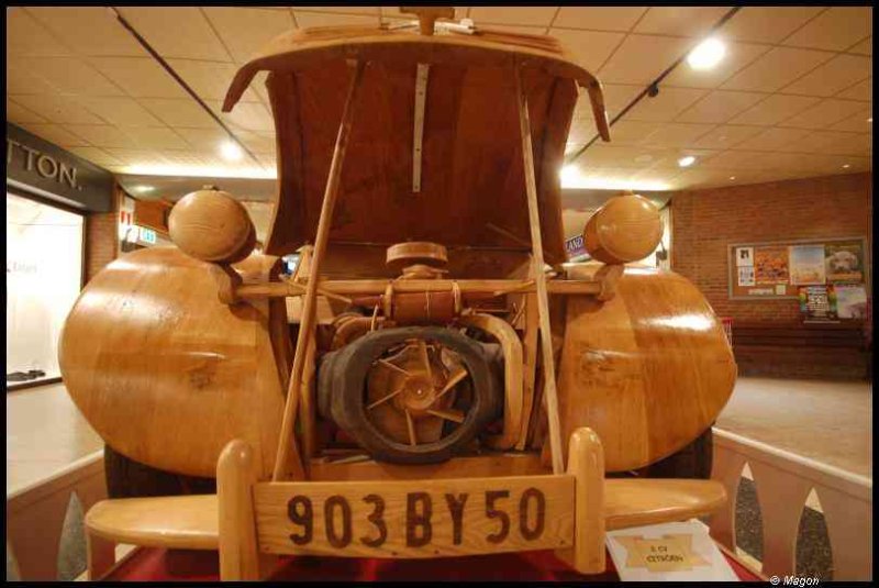 Деревянный Citroën в Art Du Bois, Люксембург