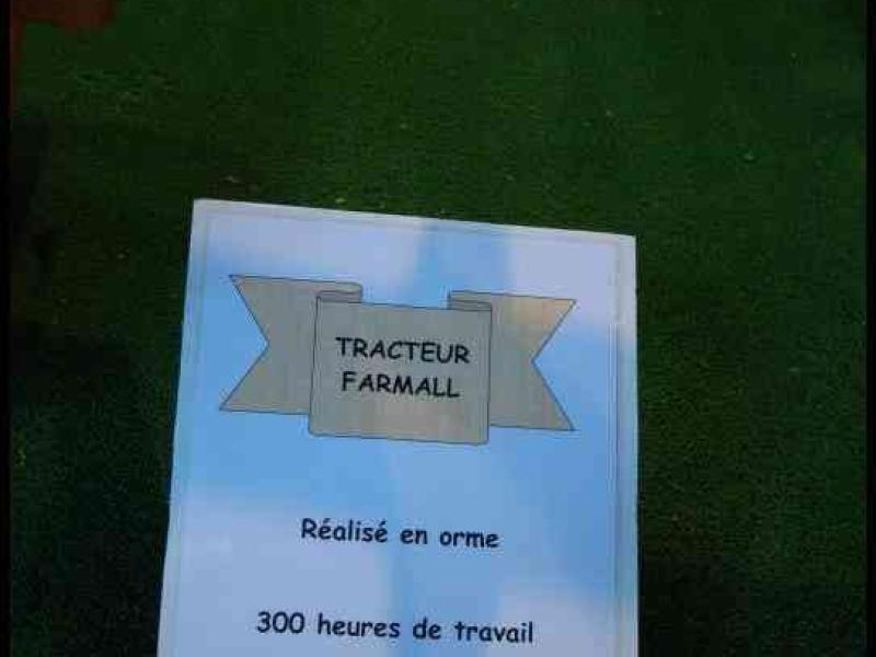 Tracteur Farmall в Art Du Bois, Люксембург