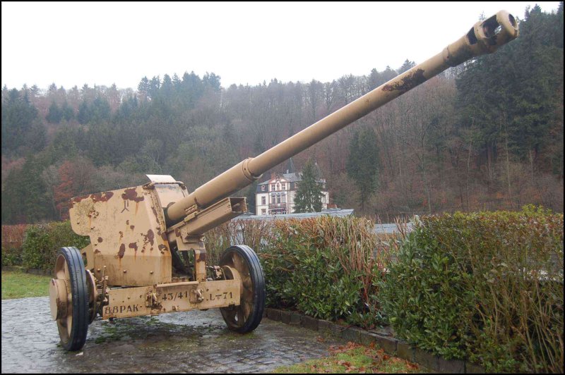 8,8-см ПАК 43/41 в Clervaux, Люксембург