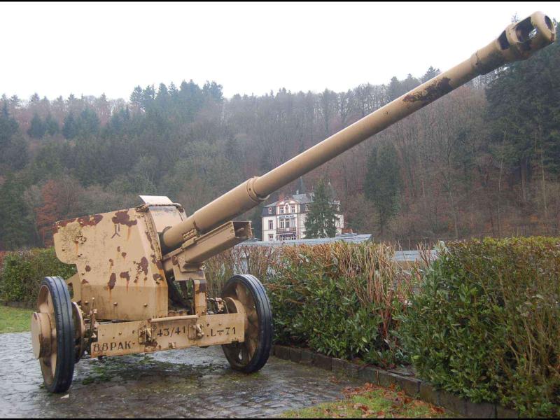 8,8-см ПАК 43/41 в Clervaux, Люксембург