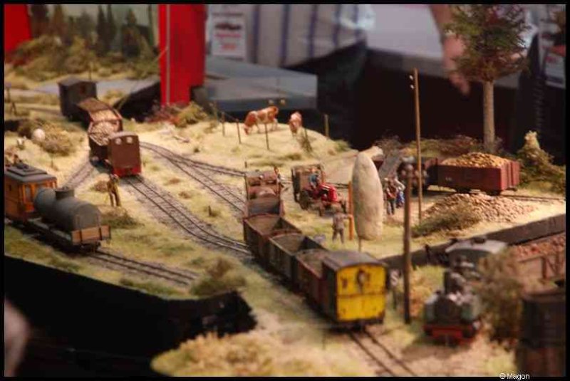 Expo train 2010 в Люксембурге: детализированный макет железнодорожной станции