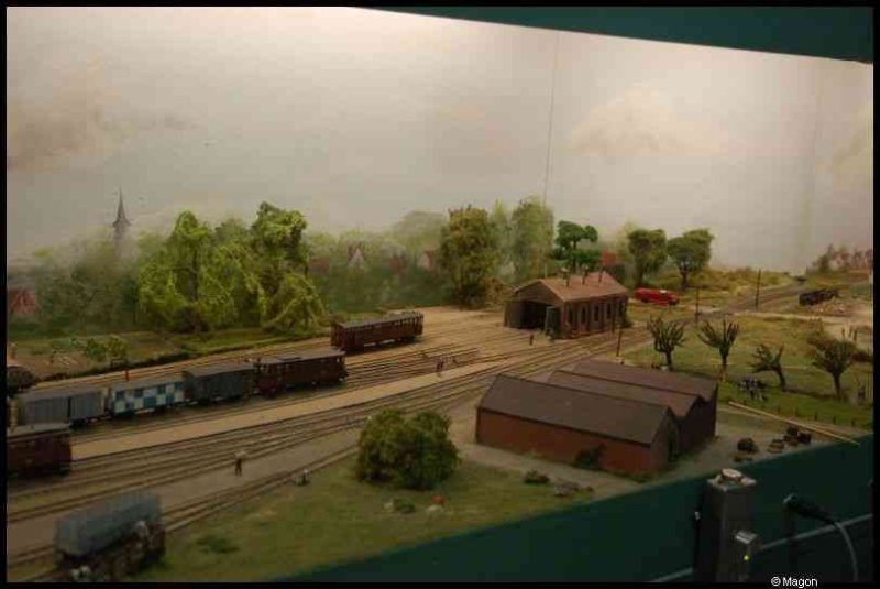 Expo train 2010 в Люксембурге: детализированный макет железнодорожного узла