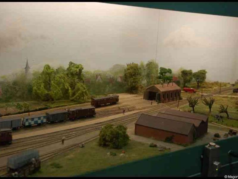 Expo train 2010 в Люксембурге: детализированный макет железнодорожного узла