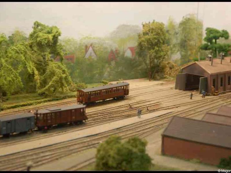 Expo train 2010 в Люксембурге: детализированный макет железнодорожного узла