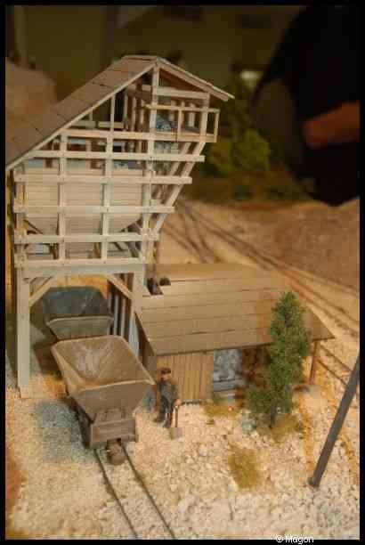 Люксембург, Expo train 2010: деревянный карьерный комплекс с вагонетками