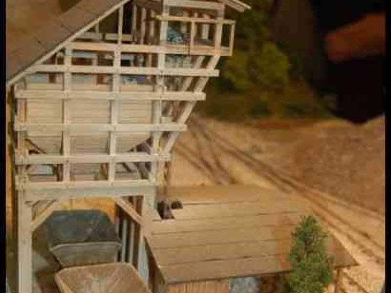 Люксембург, Expo train 2010: деревянный карьерный комплекс с вагонетками