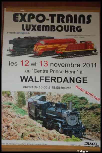 Expo-Trains Luxembourg 2011: паровозы и локомотивы в Вальферданже