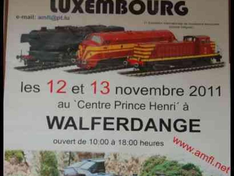 Expo-Trains Luxembourg 2011: паровозы и локомотивы в Вальферданже
