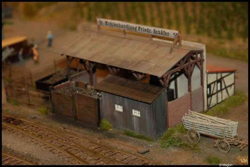 Expo train 2010, Люксембург: модель коксования в стиле позднего XIX века