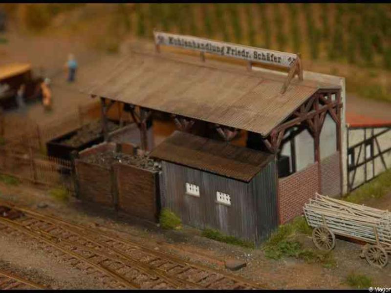 Expo train 2010, Люксембург: модель коксования в стиле позднего XIX века