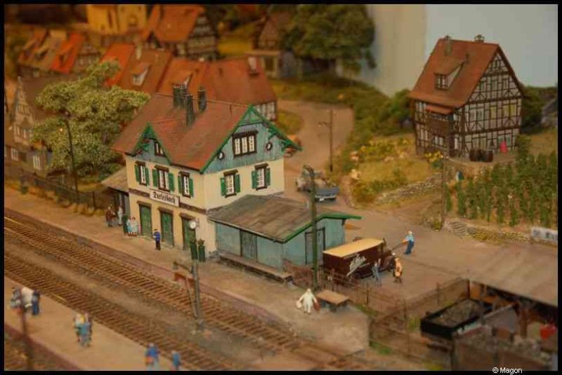 Железнодорожная станция «Зерцлинг» на Expo train 2010 в Люксембурге