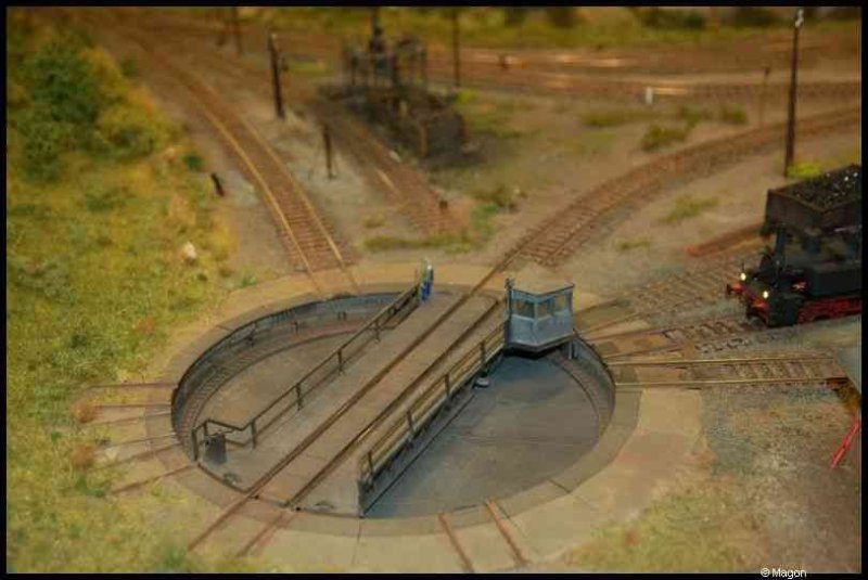 Expo train 2010, Люксембург: круговой путь на модели железной дороги