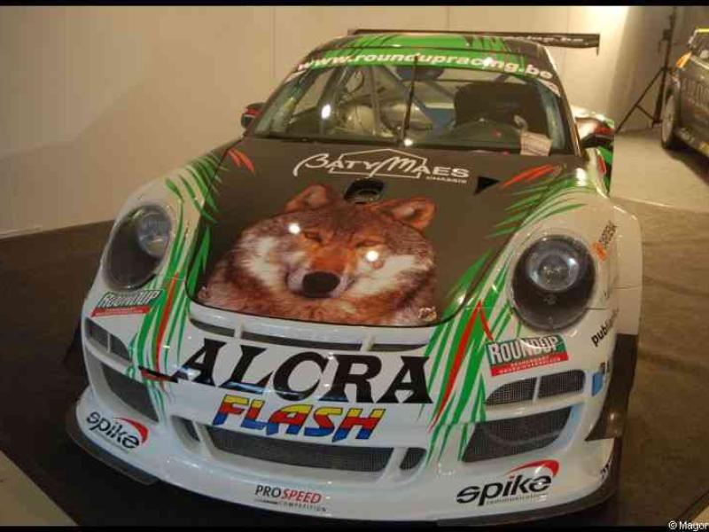 Motorshow 2010 в Люксембурге: Porsche с волком на капоте