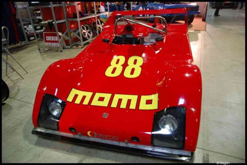 Motorshow 2010 в Люксембурге: красный гоночный автомобиль с номером 88