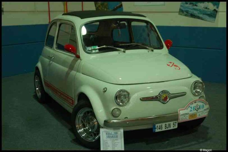 Fiat 500 Abarth на Motorshow в Люксембурге, 2010
