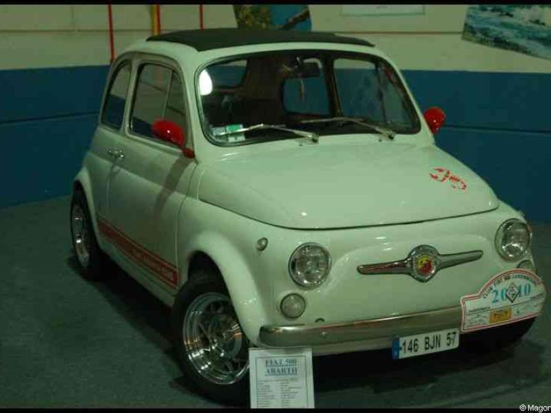 Fiat 500 Abarth на Motorshow в Люксембурге, 2010