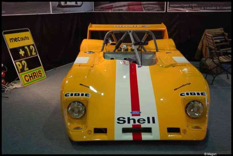 Motorshow 2010, Люксембург: желтый Ford с Shell и Cibie на переднем бампере