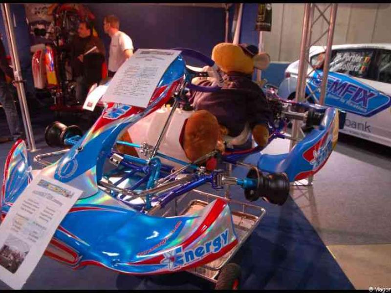 Motorshow 2010 в Люксембурге: гоночный карт с медведем и 'Energy'