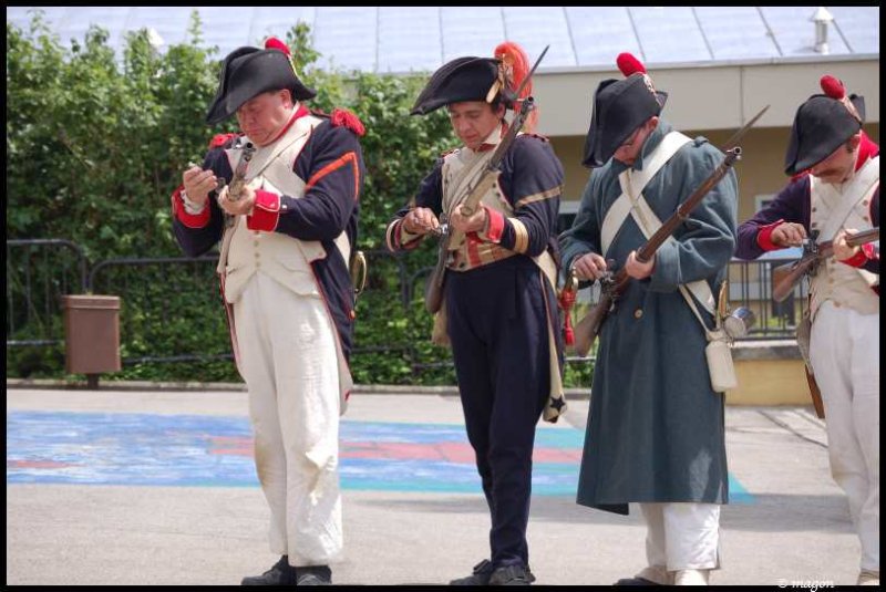 Napoleonic Bivouac в Люксембурге: солдаты в полевой форме 1800-х